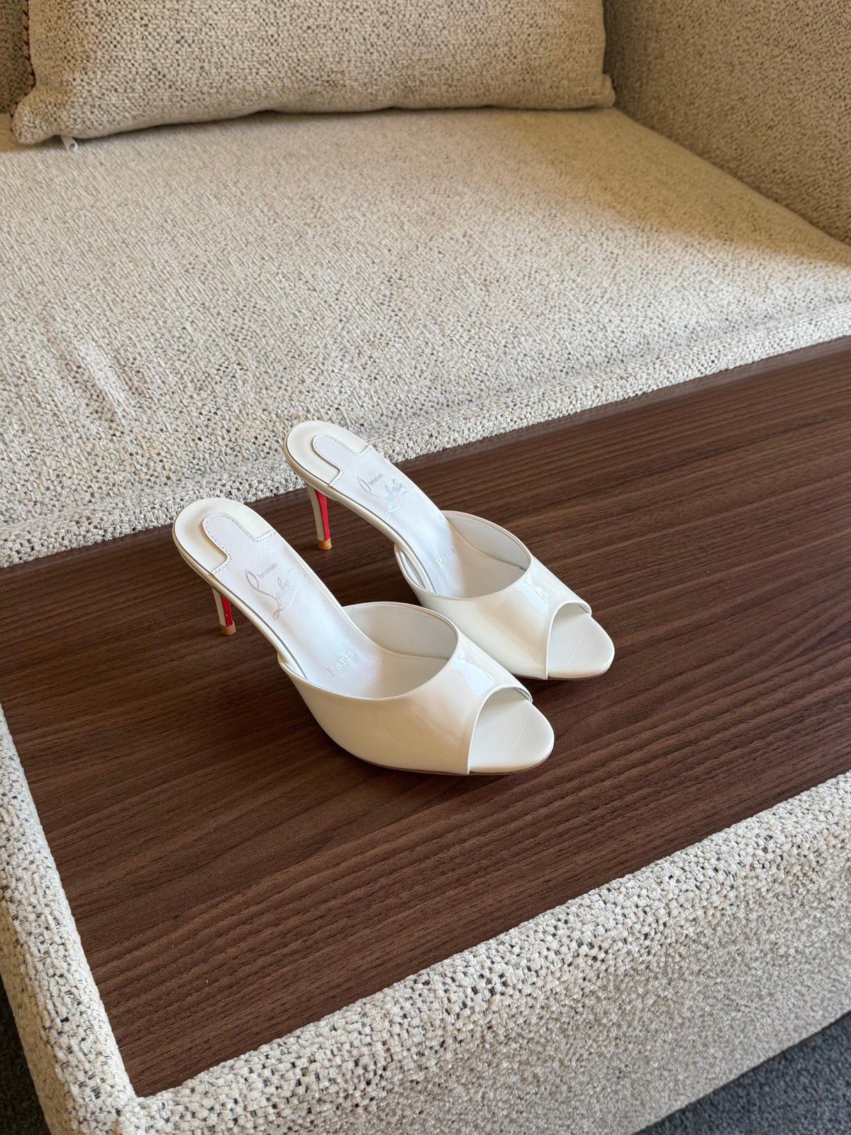 Christian Louboutin Heels - White
