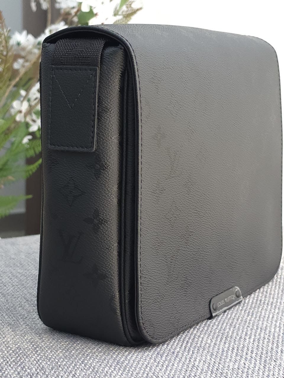 Louis Vuitton Flap Crossbody Bag - Black Monogram