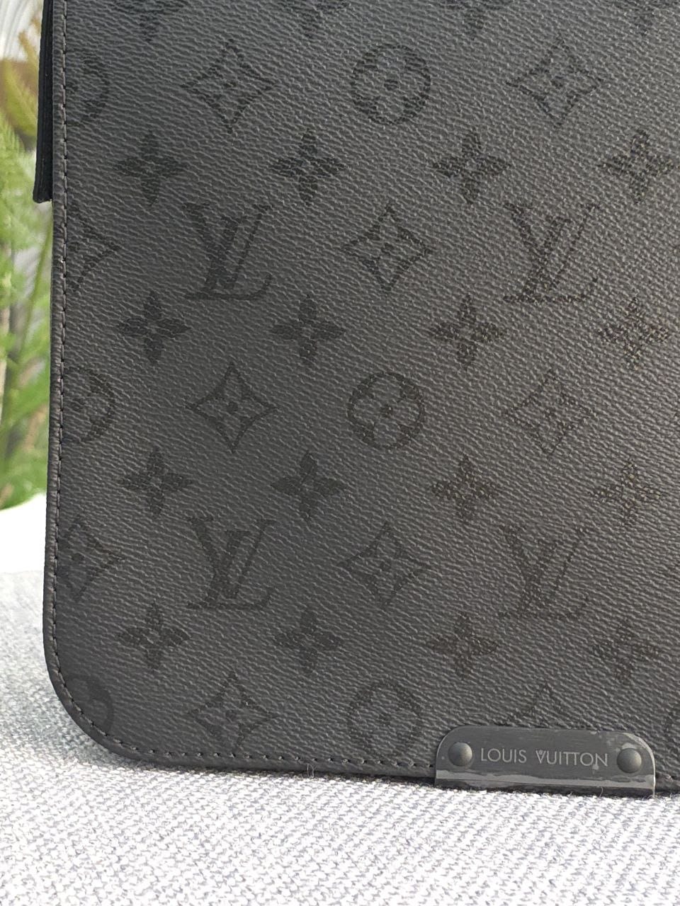 Louis Vuitton Flap Crossbody Bag - Black Monogram