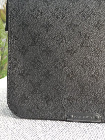 Louis Vuitton Flap Crossbody Bag - Black Monogram