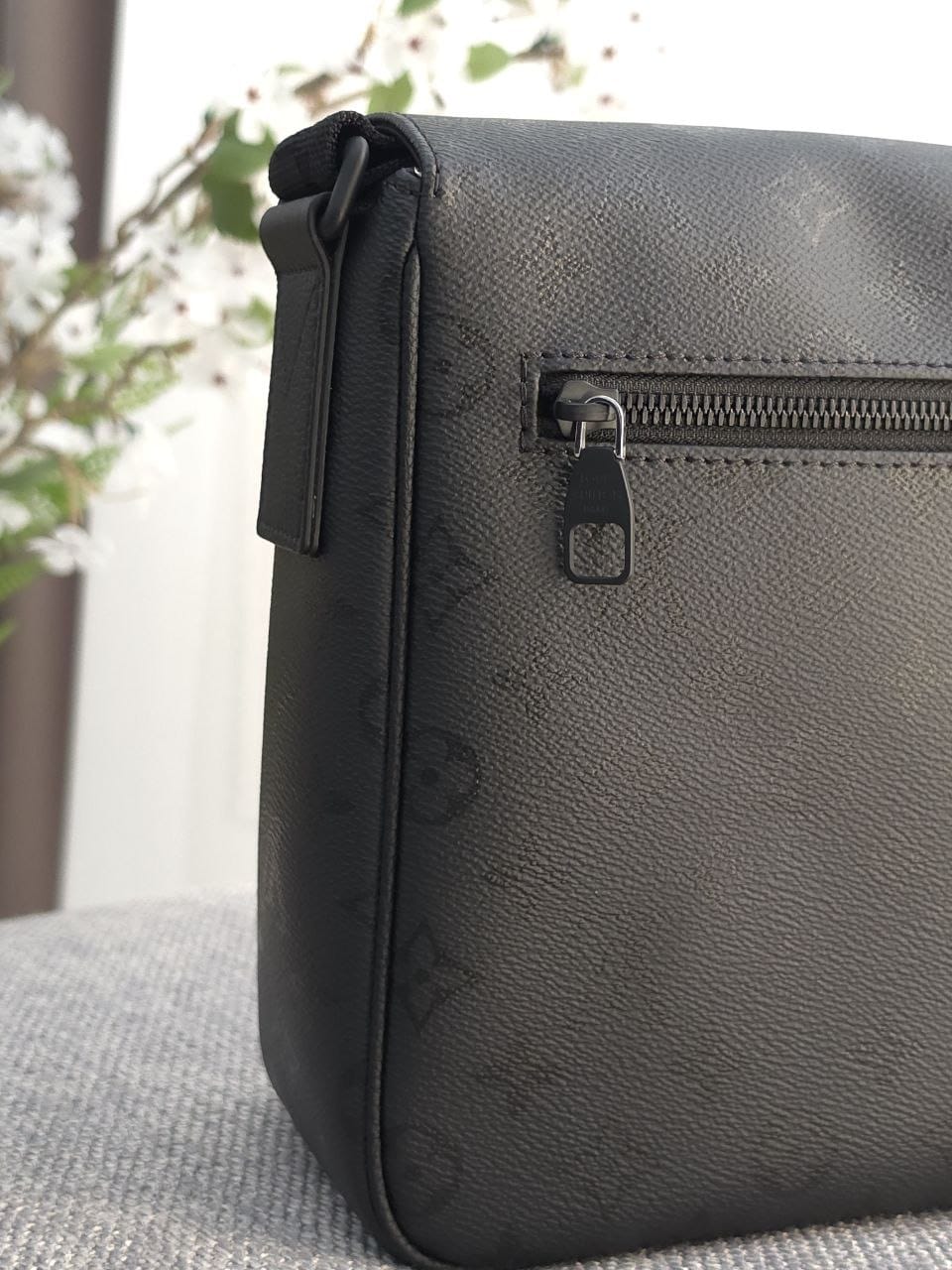 Louis Vuitton Flap Crossbody Bag - Black Monogram