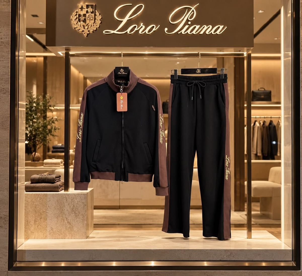 Loro Piana Tracksuit - Black