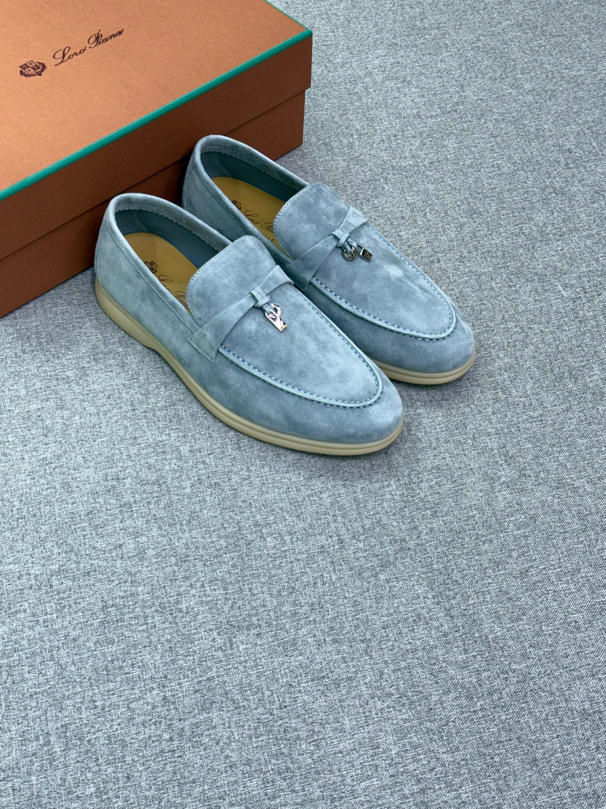 Loro Piana Loafers - Light Blue