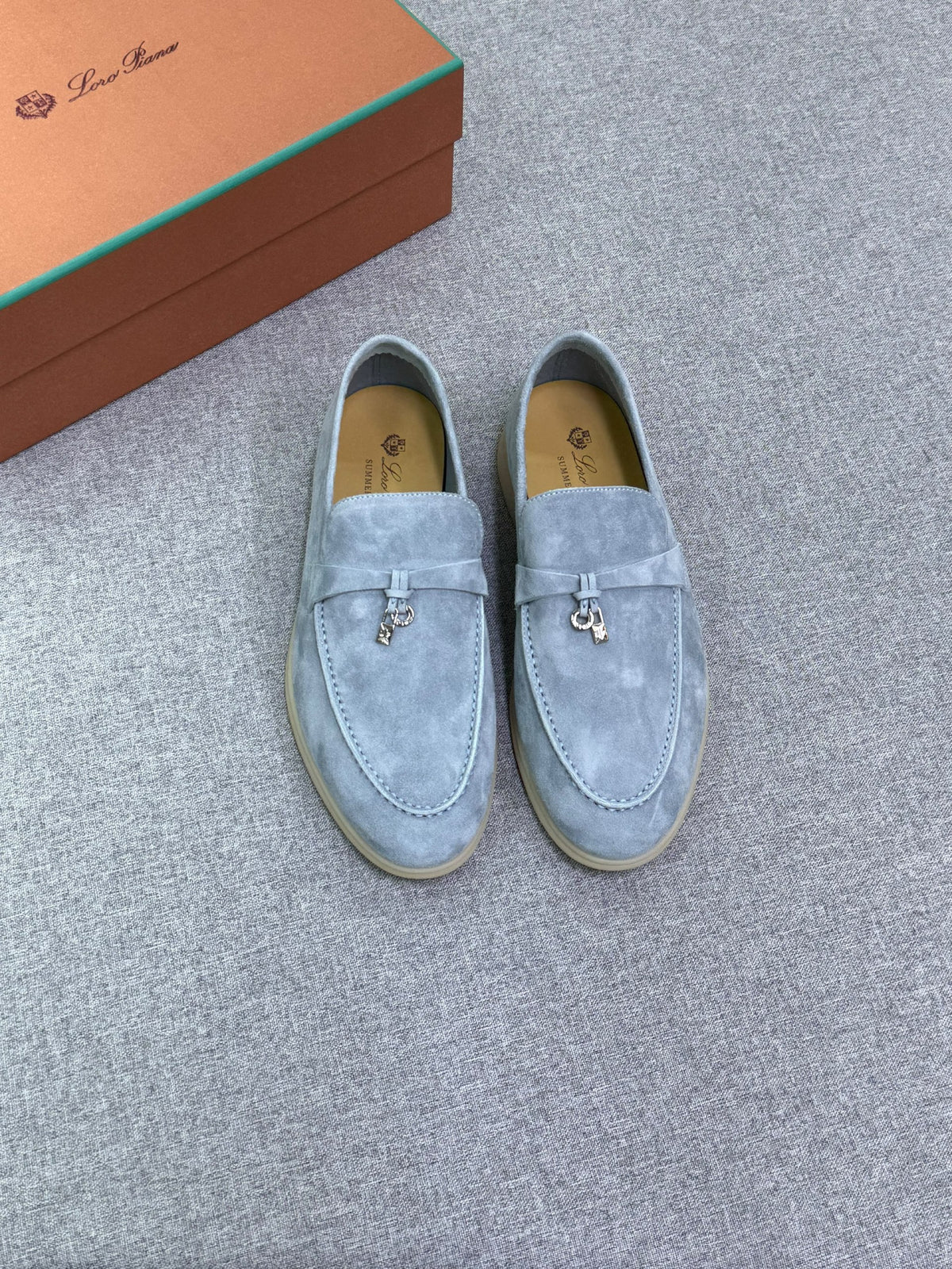 Loro Piana Loafers - Light Blue