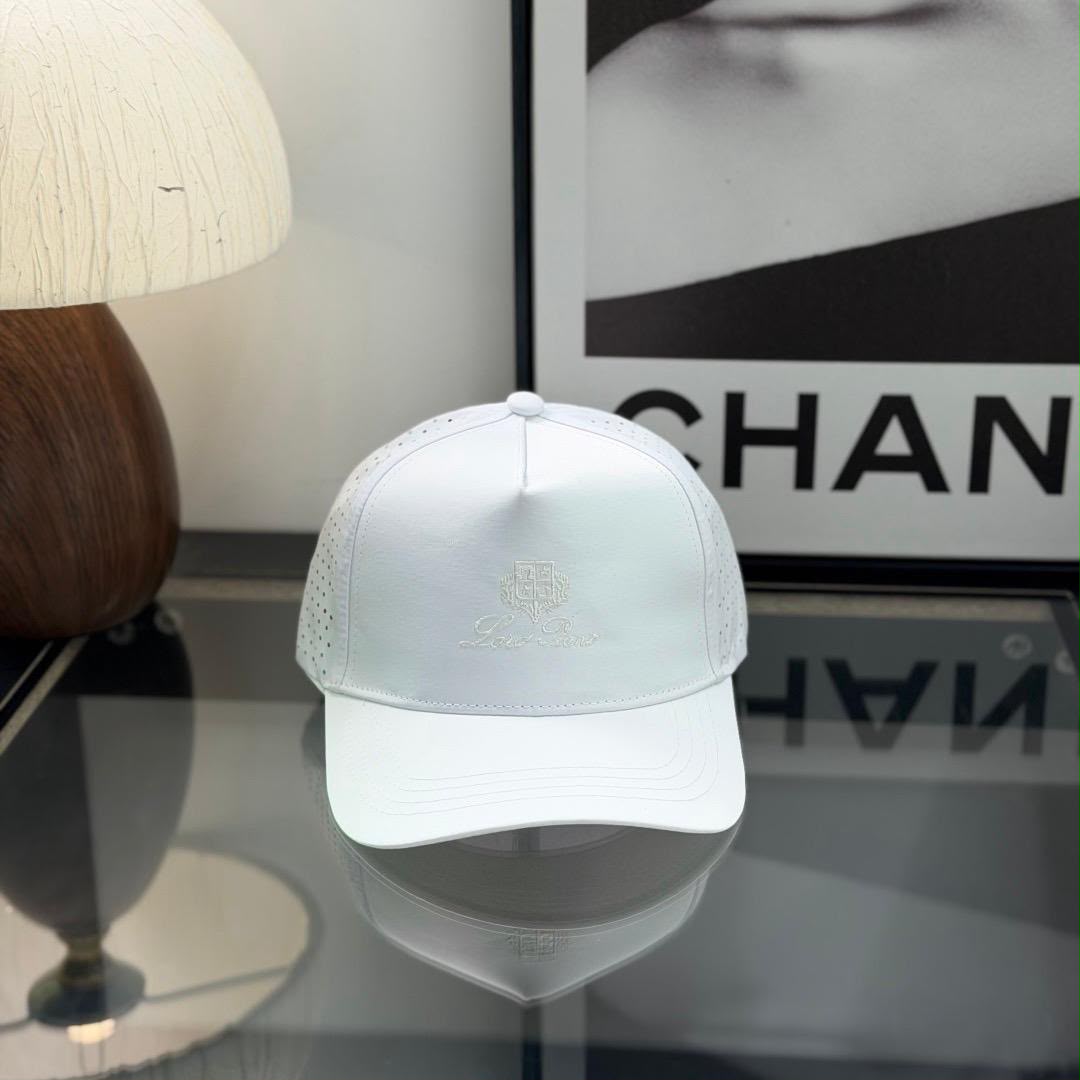 Loro Piana Cap - White