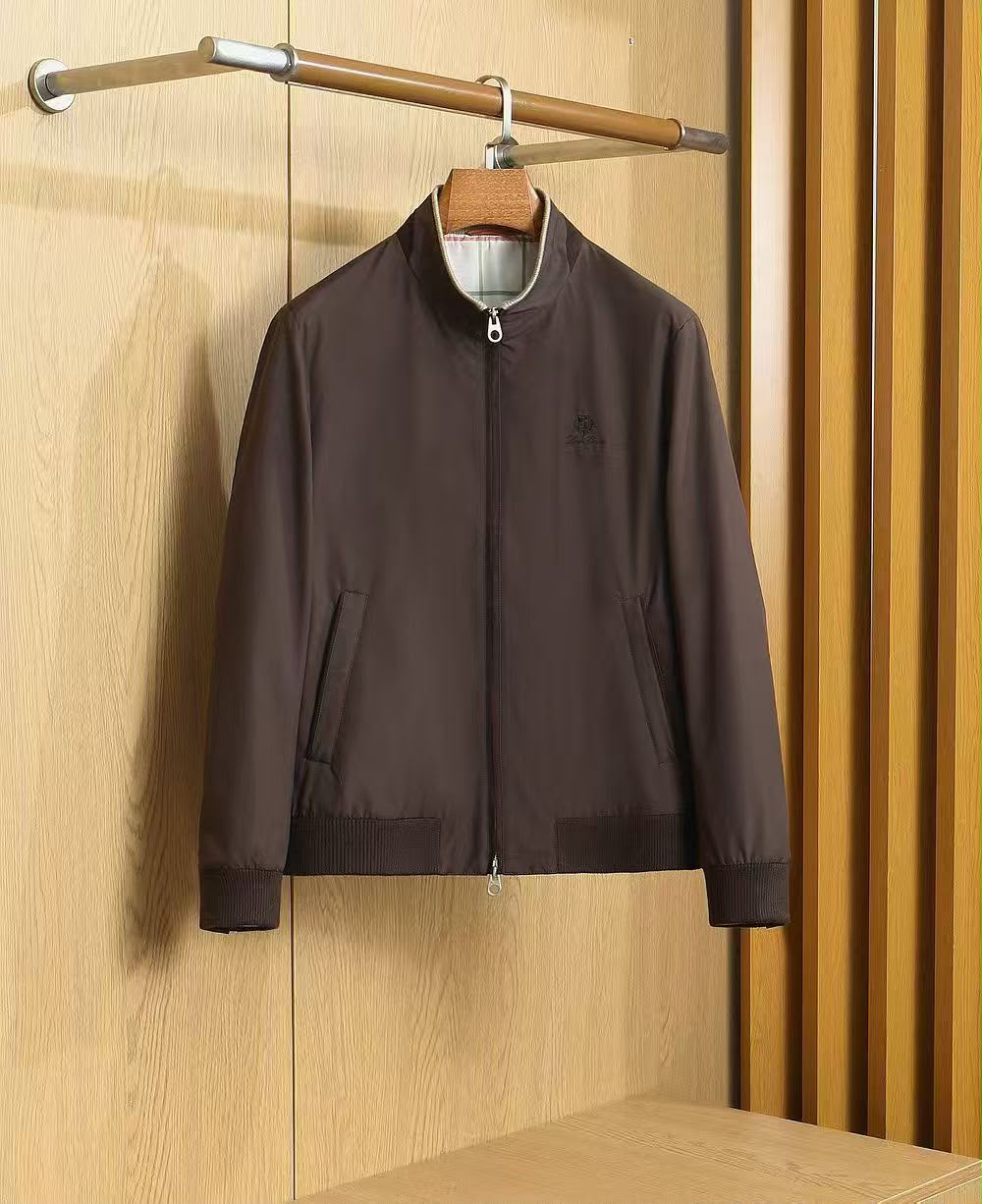 Loro Piana Bomber Jacket - Brown