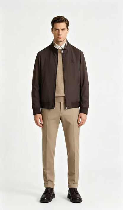 Loro Piana Bomber Jacket - Brown