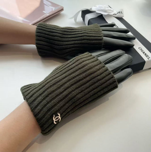 Chanel Gloves - Dark Green