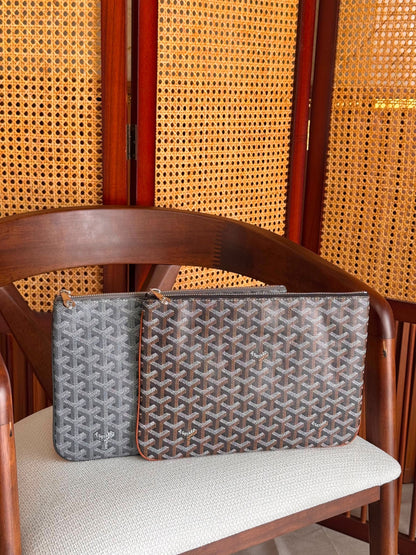 Goyard Clutch - Brown