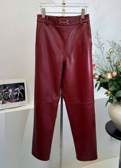 Gucci Pants - Burgundy