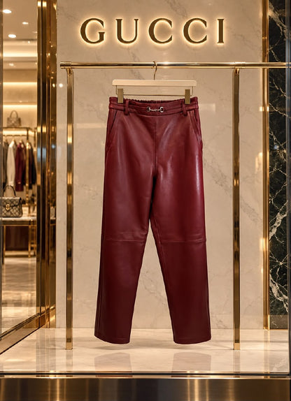 Gucci Pants - Burgundy