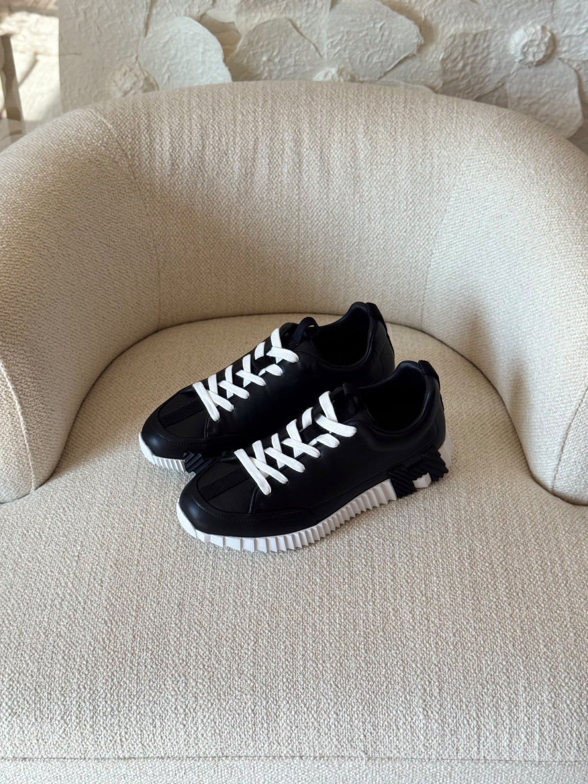 Hermes Sneakers - Navy, Black