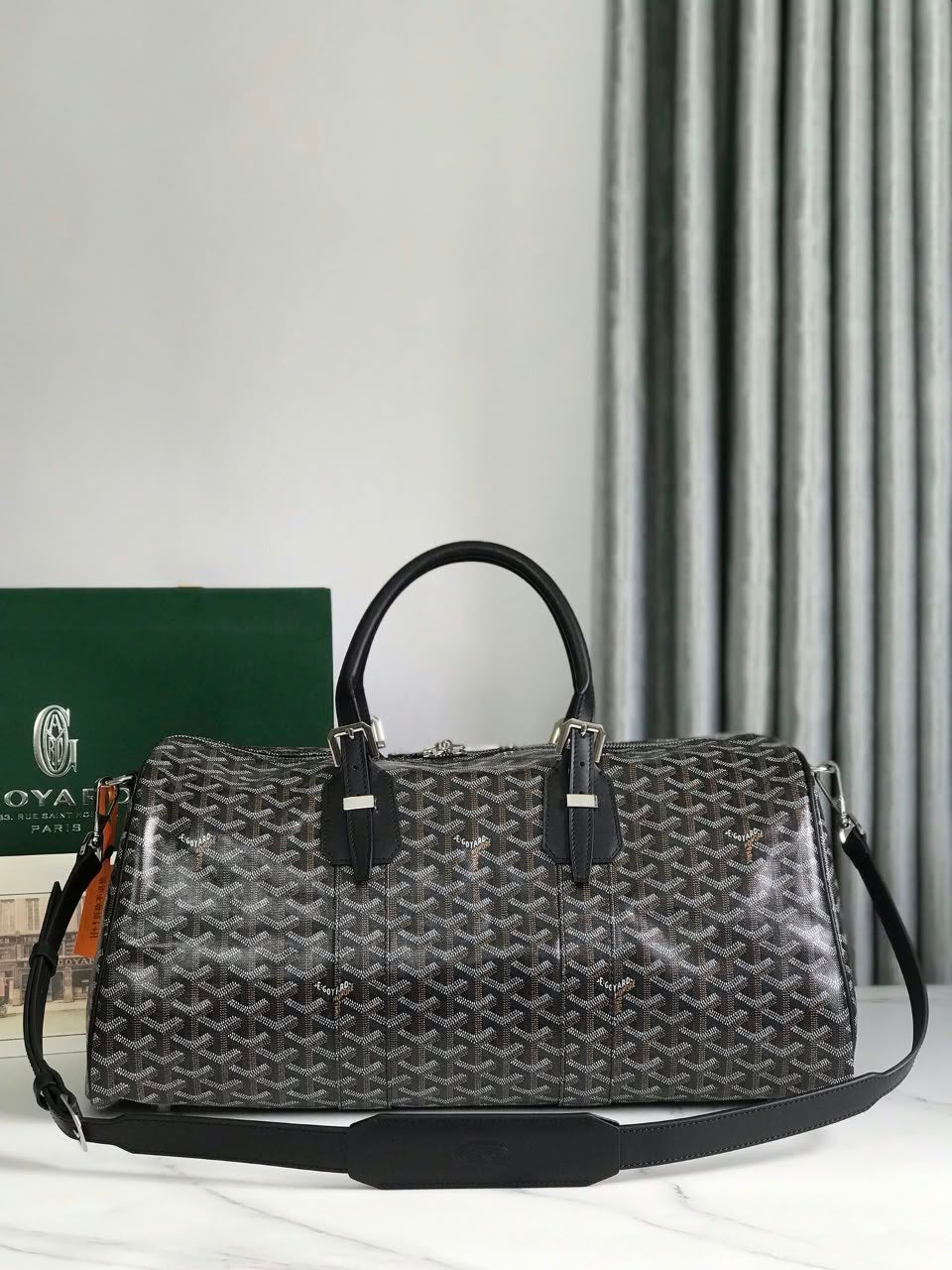 Goyard Duffel Bag - Black