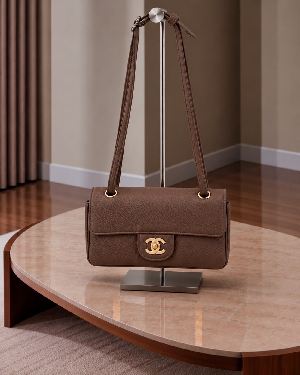 Chanel Shoulder Bag - Brown