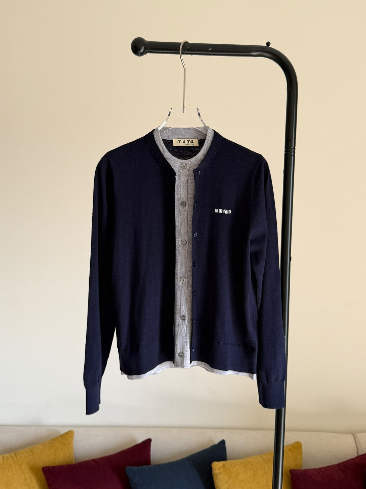 Miu Miu Cardigan - Navy