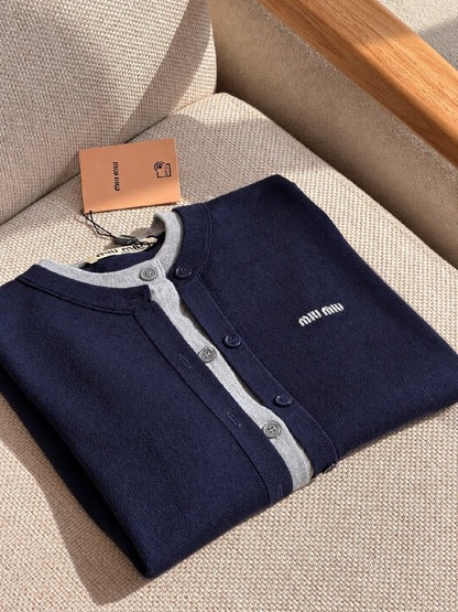Miu Miu Cardigan - Navy