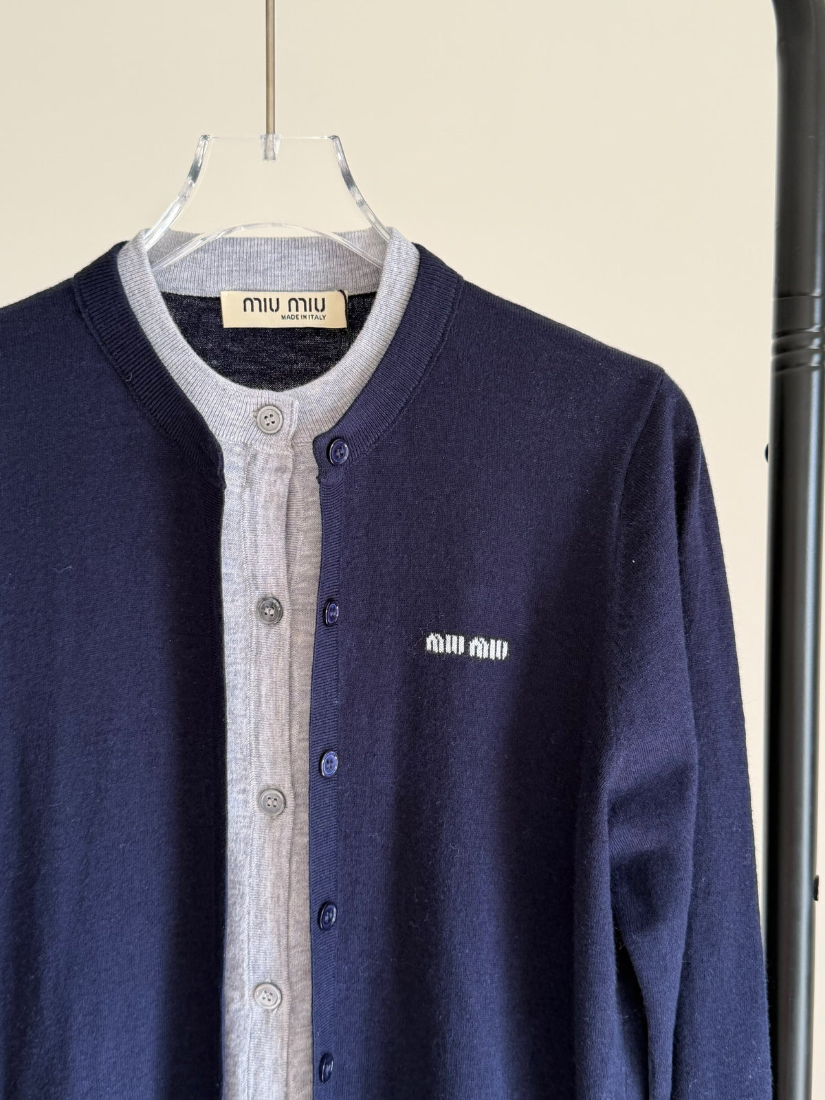 Miu Miu Cardigan - Navy