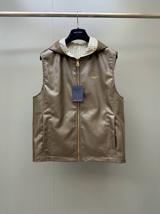Louis Vuitton Hooded Jacket - Brown