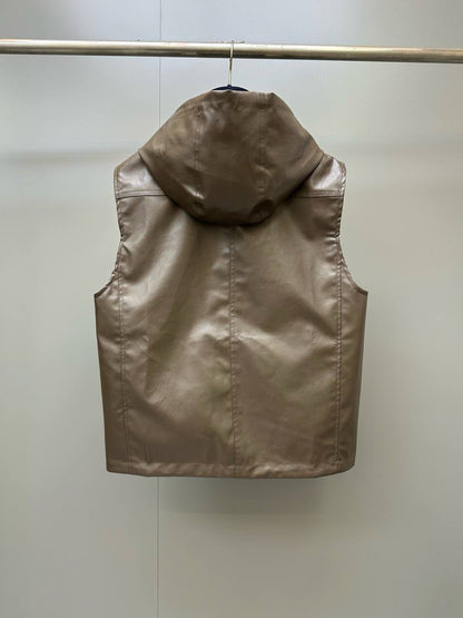 Louis Vuitton Hooded Jacket - Brown