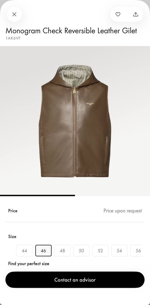 Louis Vuitton Hooded Jacket - Brown
