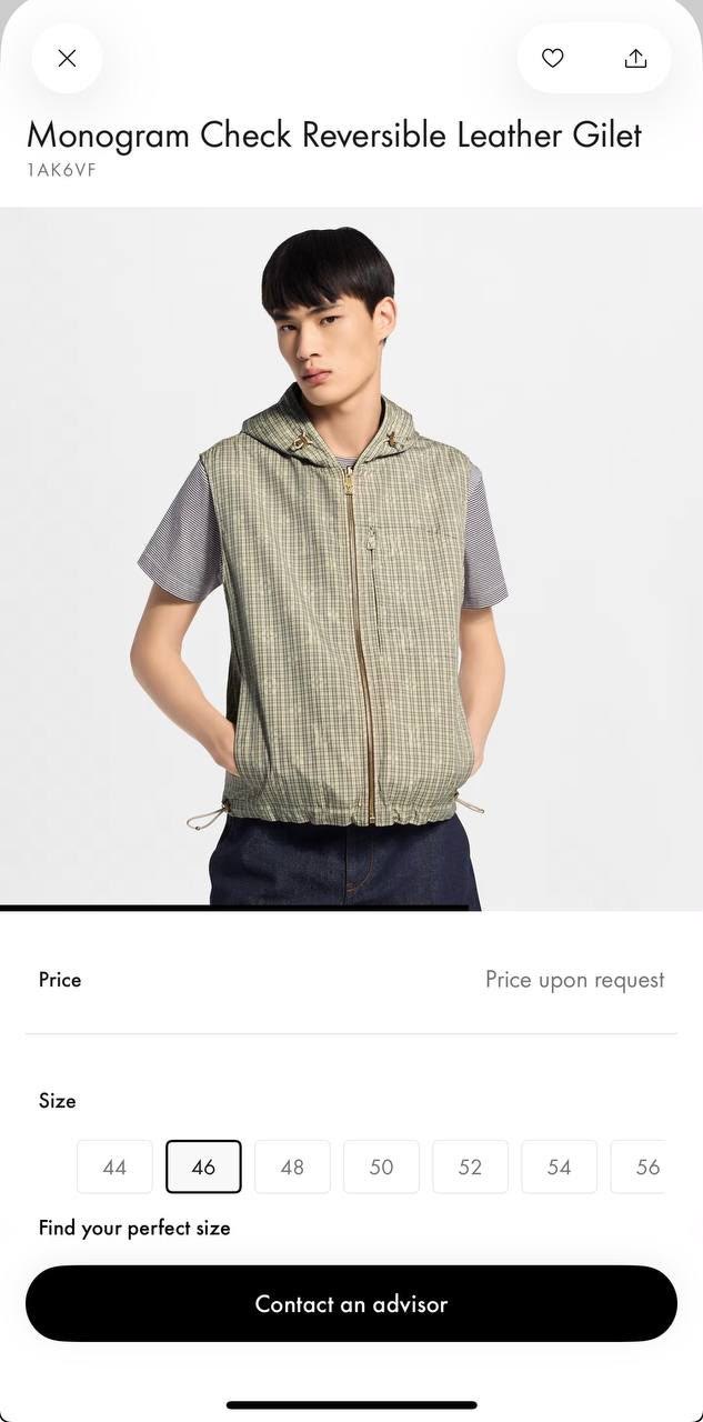 Louis Vuitton Hooded Jacket - Brown