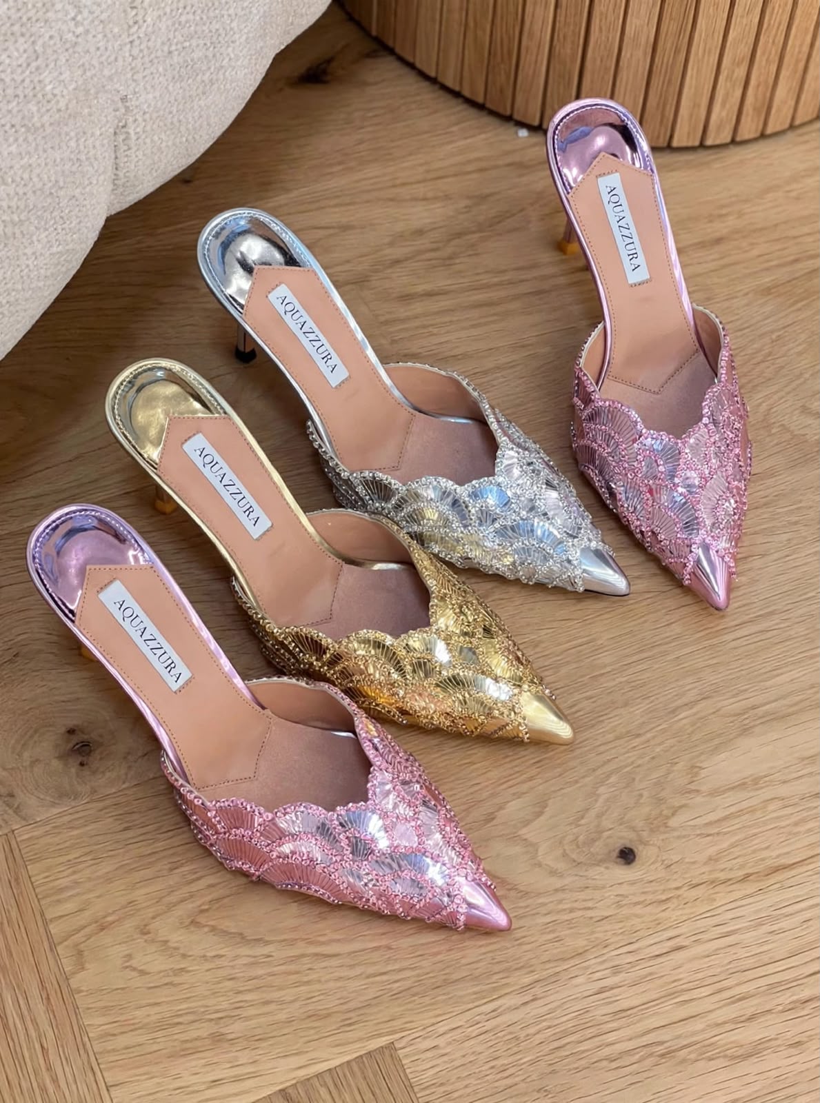 Aquazzura Heels - Pink