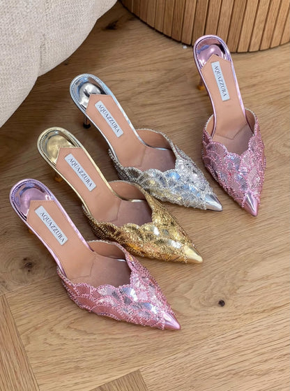 Aquazzura Heels - Pink