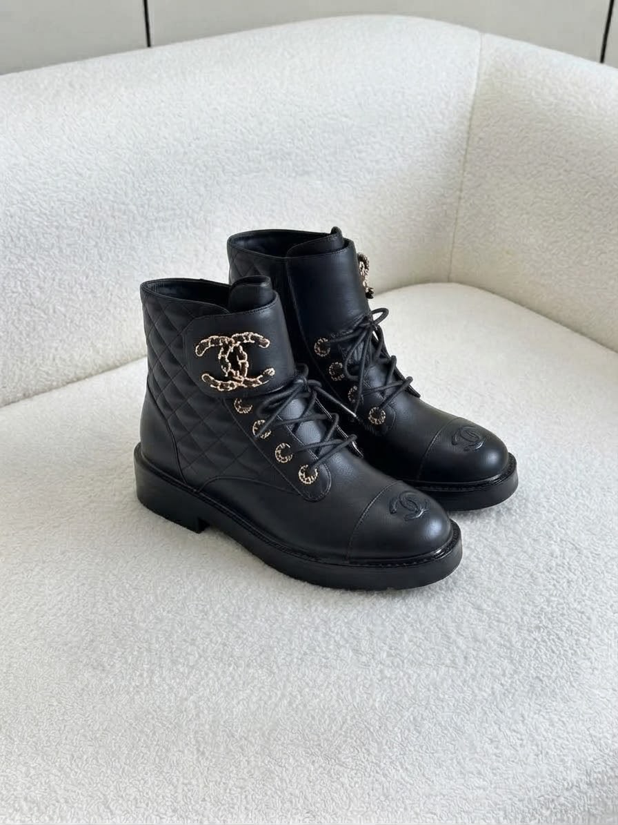 Chanel Boots - Black