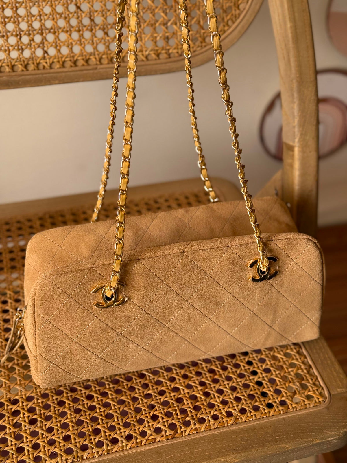 Chanel Shoulder Bag - Beige