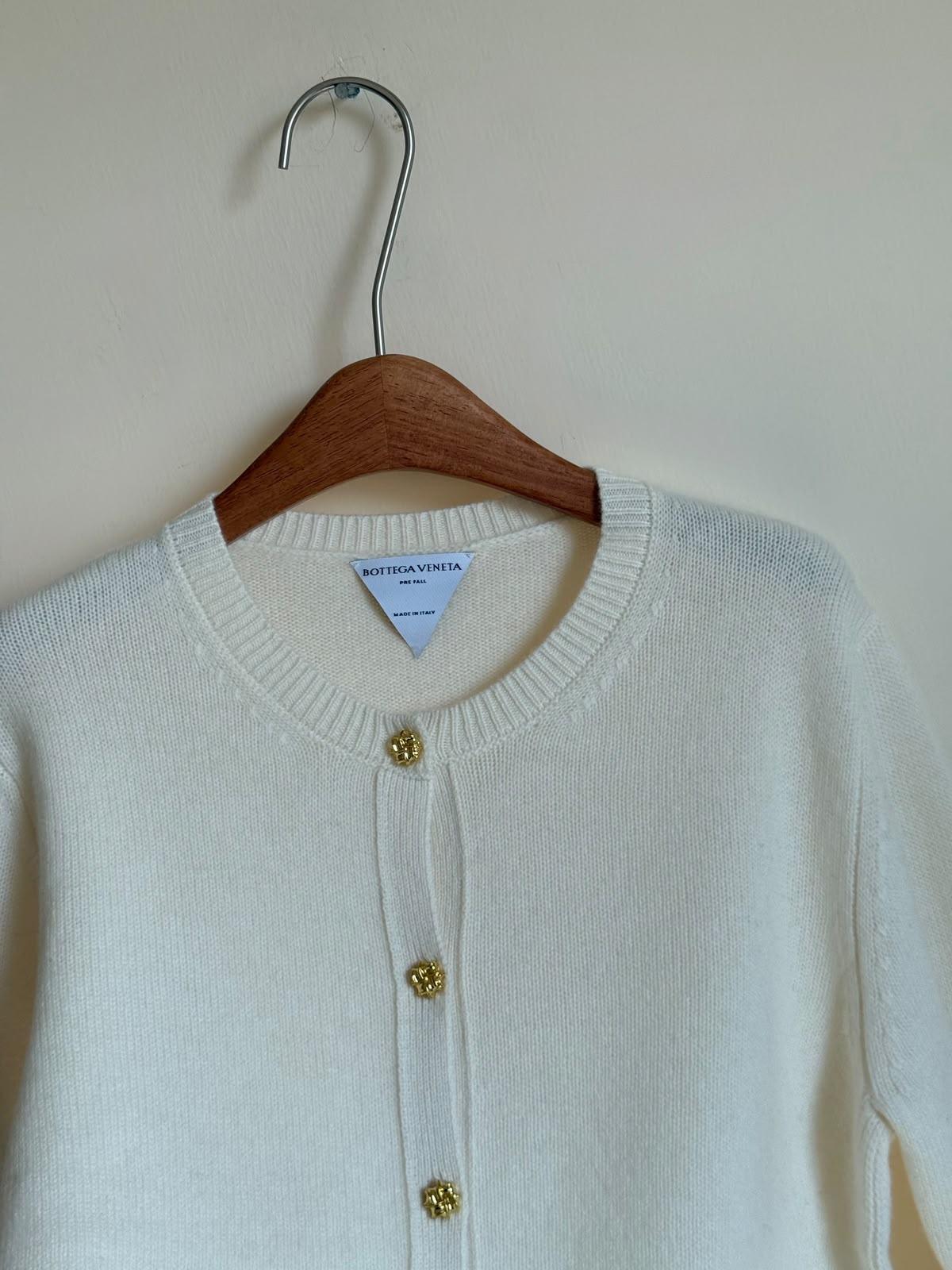 Bottega Veneta Cardigan - White