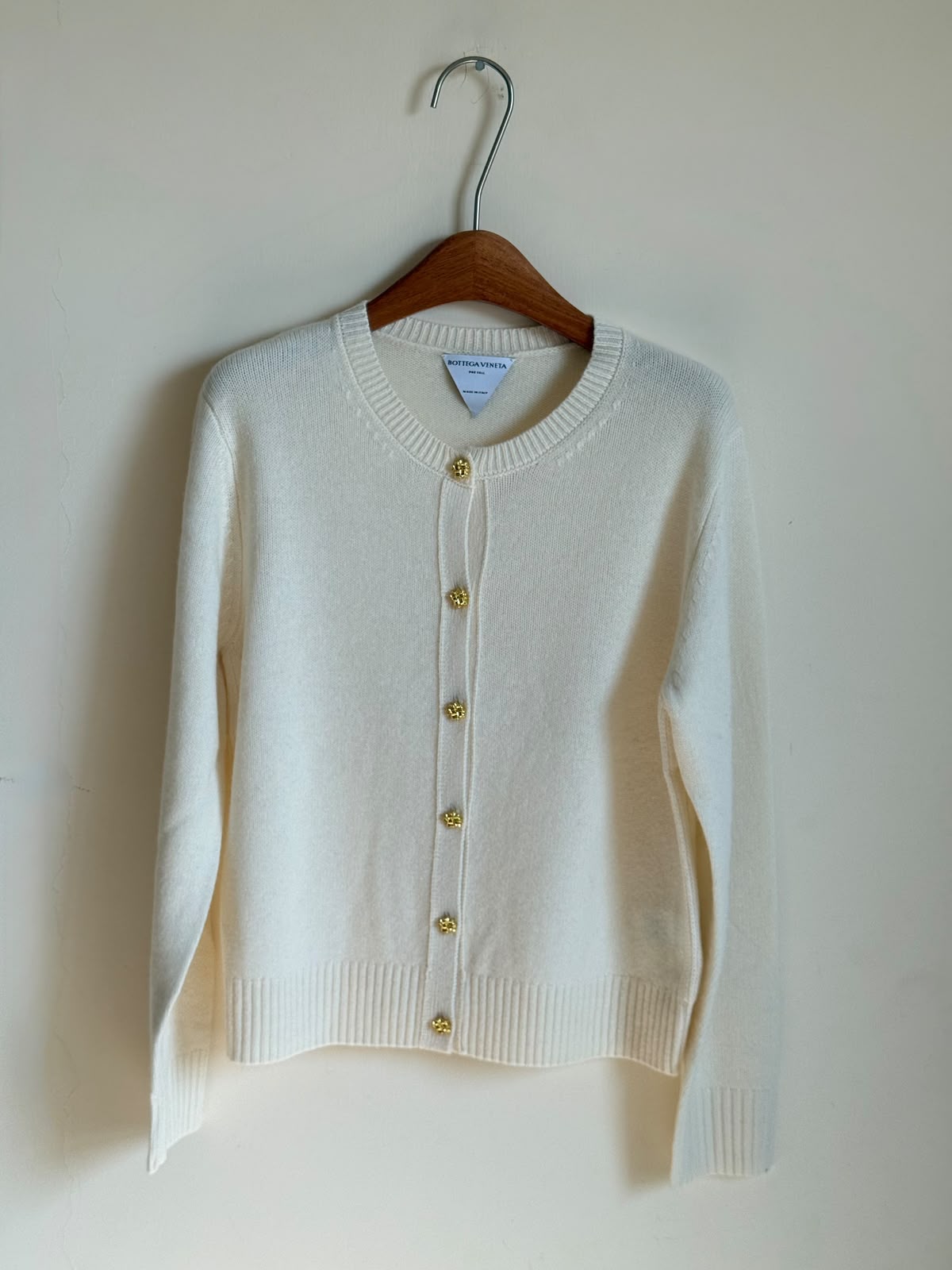 Bottega Veneta Cardigan - White