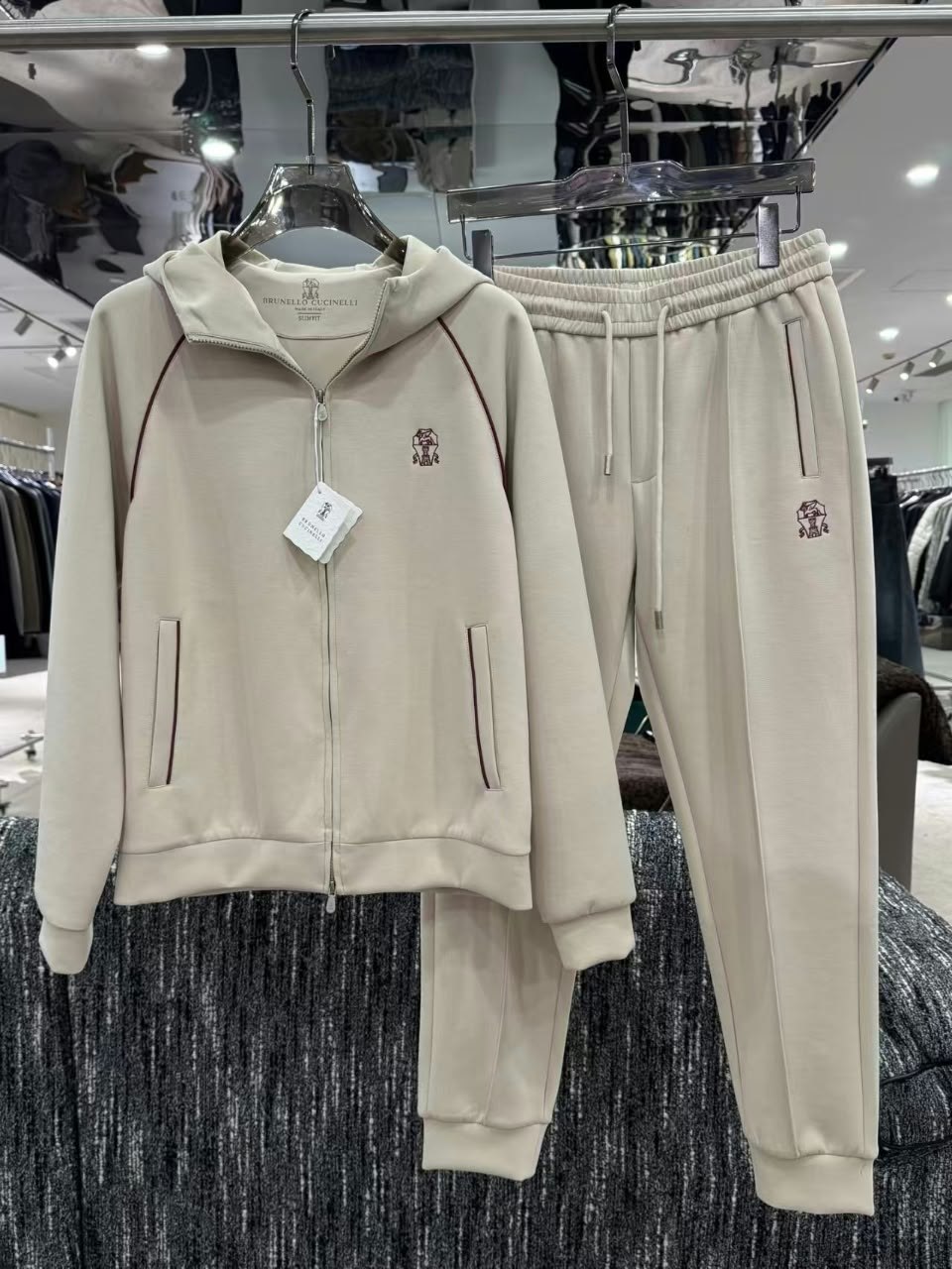 Brunello Cucinelli Tracksuit - Beige