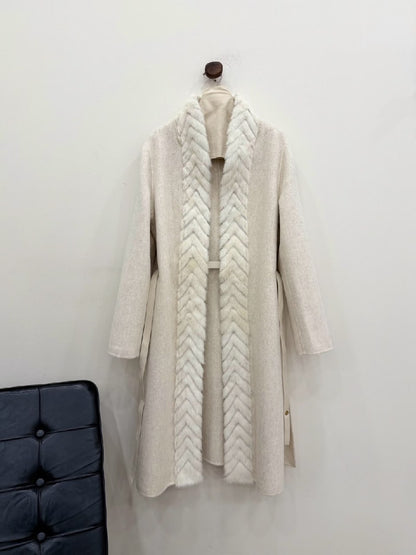 Loro Piana Coat - White
