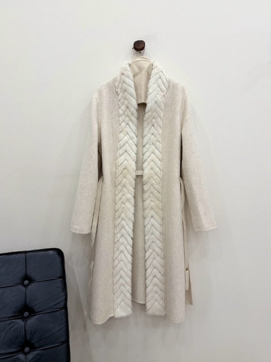Loro Piana Coat - White