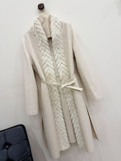 Loro Piana Coat - White