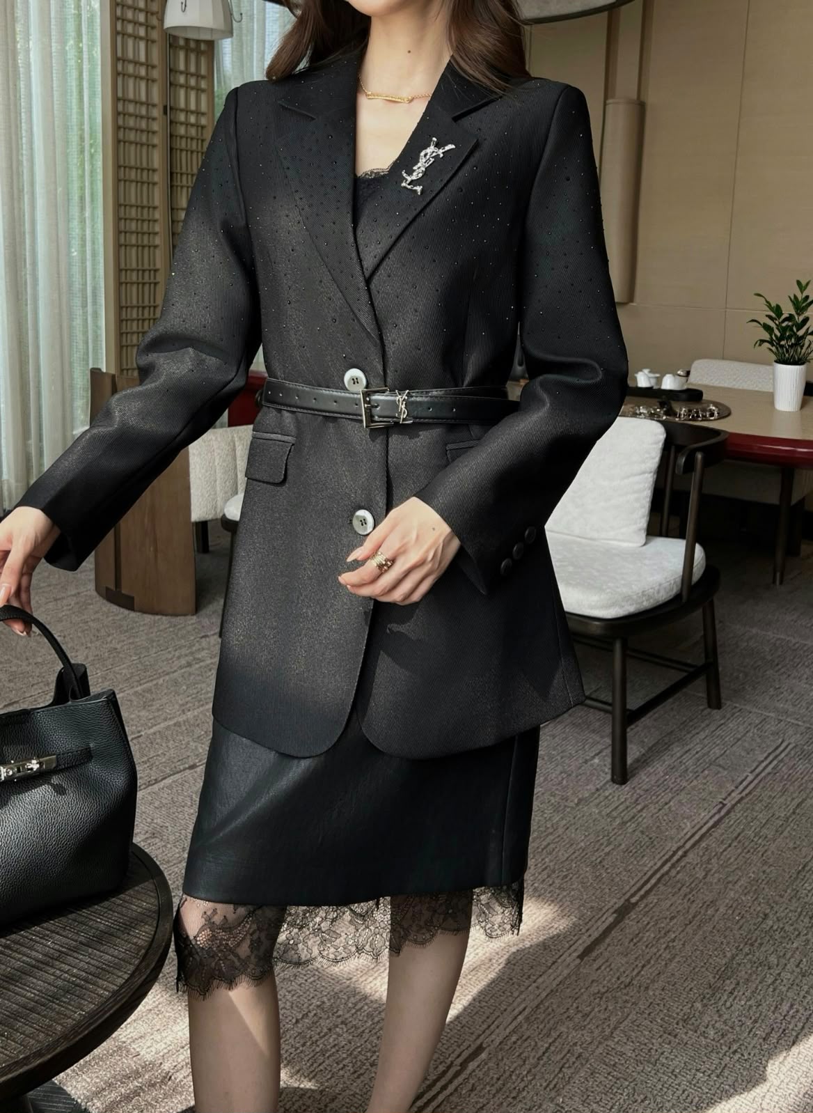 YSL Jacket - Black