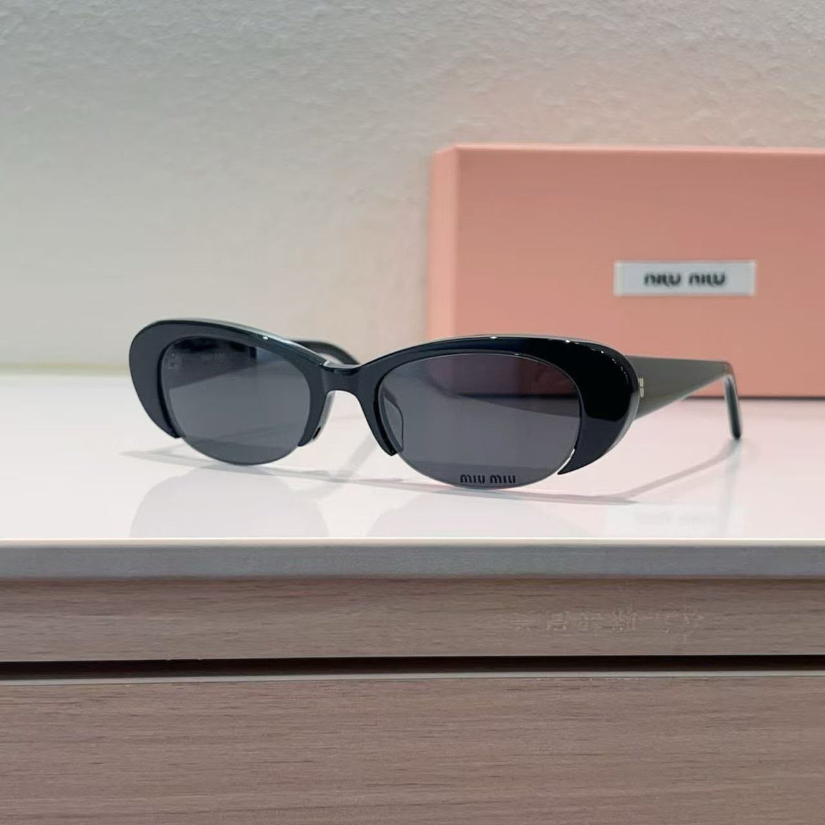 Miu Miu Sunglasses - Black & Grey