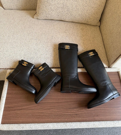 Chanel Ankle Boots - Black