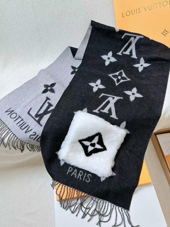 Louis Vuitton Scarf - Dark Grey, Grey