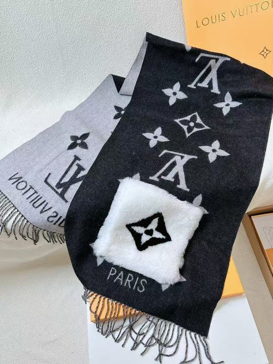 Louis Vuitton Scarf - Dark Grey, Grey