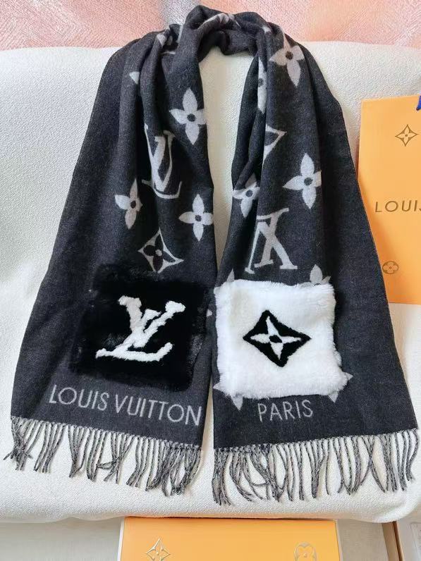 Louis Vuitton Scarf - Dark Grey, Grey
