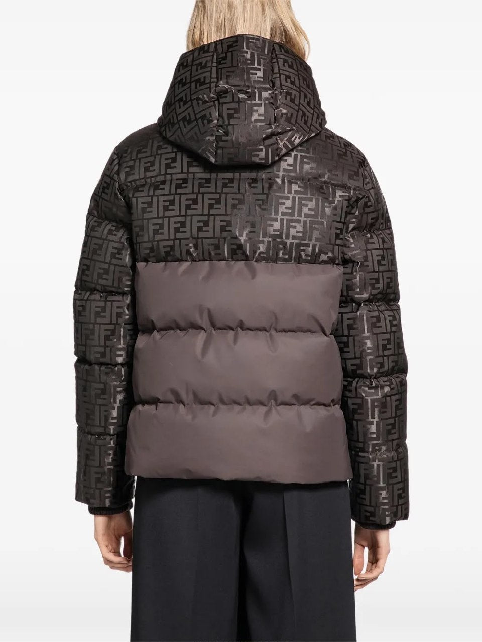 Fendi Hooded Jacket - Brown