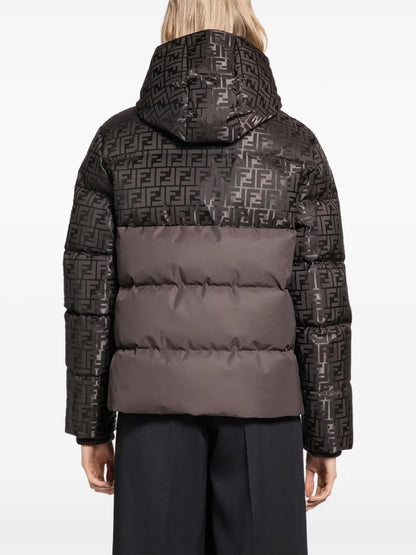 Fendi Hooded Jacket - Brown