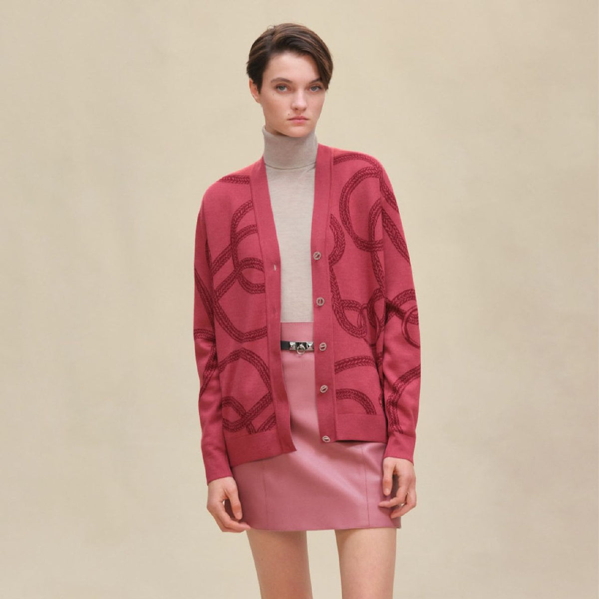 Hermès Cardigan - Pink