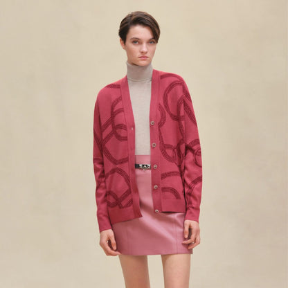 Hermès Cardigan - Pink