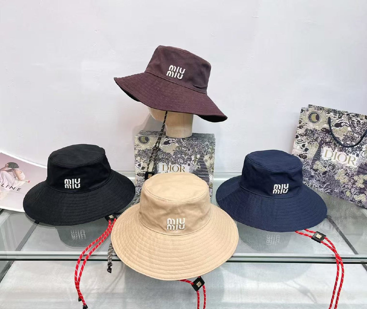 Miu Miu Hat - Navy