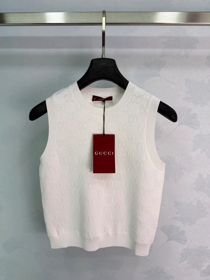 Gucci Knitted Top - White