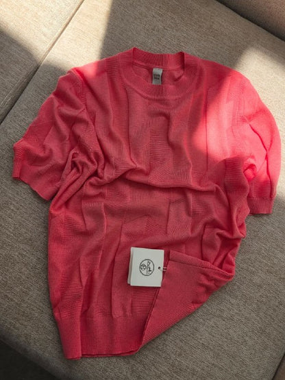 Hermès Knitted T-Shirt - Pink