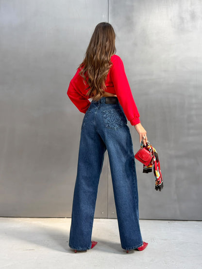 Chanel Jeans Pants - Blue