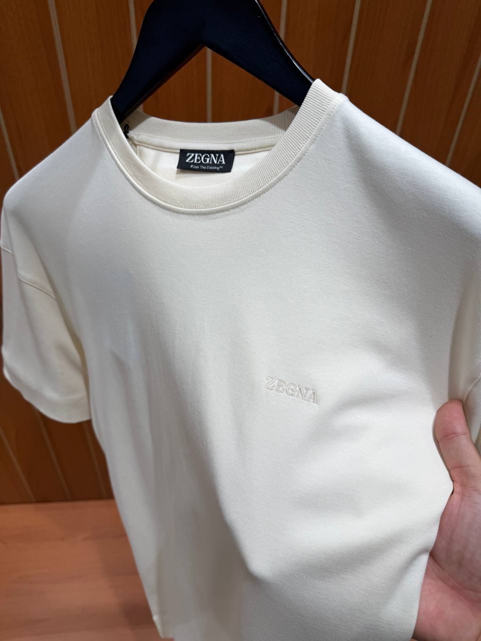 Zegna T-Shirt - White, Beige, Brown, Navy, Black